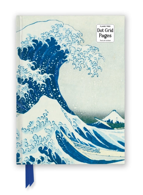 Katsushika Hokusai The Great Wave Foiled Dot Grid Journal