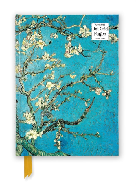 Vincent van Gogh Almond Blossom Foiled Dot Grid Journal