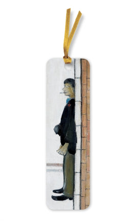 L.S. Lowry Man Lying on a Wall Bookmarks pack of