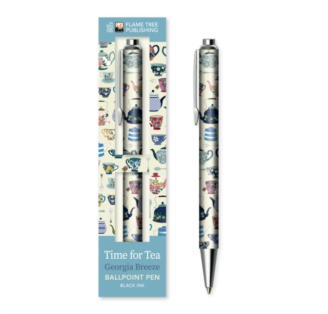 Georgia Breeze Teapots Boxed Decorative Ballpoint Pen