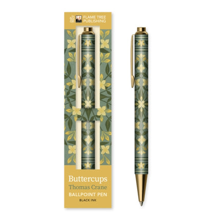 Thomas Crane Buttercups Boxed Decorative Ballpoint Pen