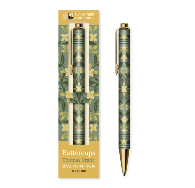 Thomas Crane Buttercups Boxed Decorative Ballpoint Pen