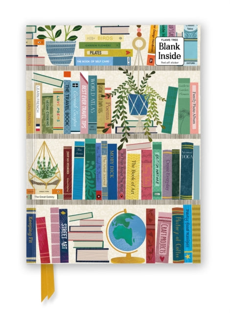 Georgia Breeze Bookshelves Foiled Blank Journal