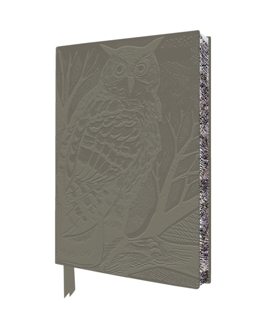 Angela Harding Long Eared Owl Artisan Art Notebook Flame Tree Journals