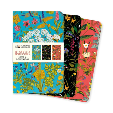 Lisbet and Gocken Jobs Set of 3 Mini Notebooks