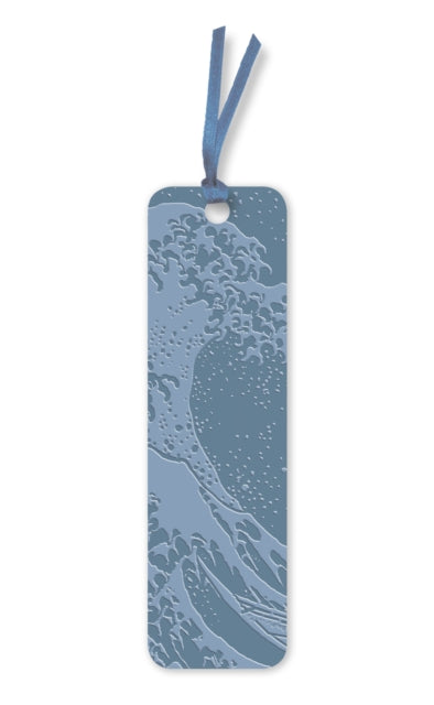 Katsushika Hokusai The Great Wave Artisan Art Vegan Leather Bookmarks pack of 10