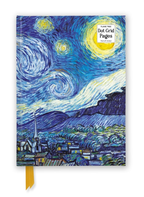 Vincent van Gogh The Starry Night Foiled Dot Grid Journal