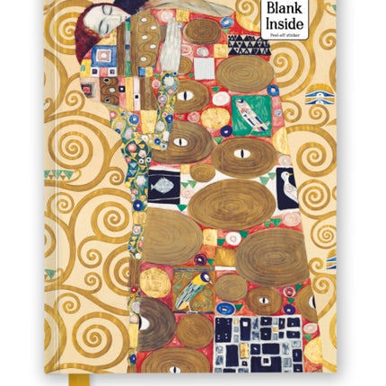 Gustav Klimt Fulfilment Foiled Blank Journal