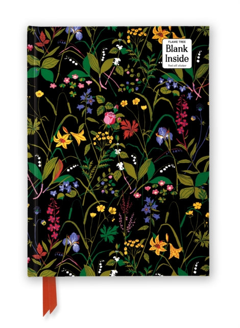 Gocken Jobs Rose  Lily Foiled Blank Journal