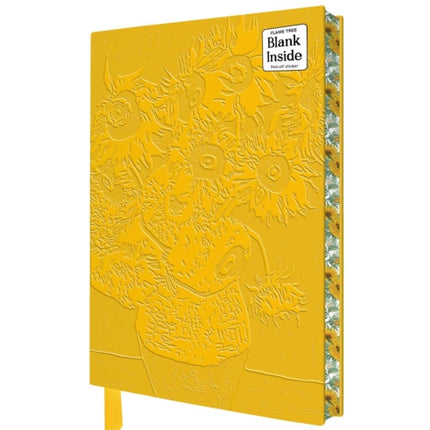 Vincent Van Gogh Sunflowers Artisan Art Blank Notebook Flame Tree Journals