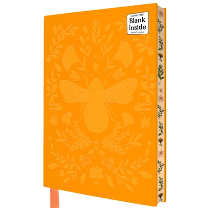Jade Mosinski Bee Artisan Art Blank Notebook Flame Tree Journals