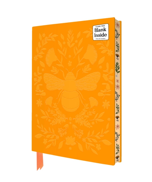 Jade Mosinski Bee Artisan Art Blank Notebook Flame Tree Journals