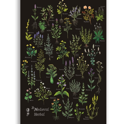 Anna Stead Medieval Herbal Soft Touch Journal