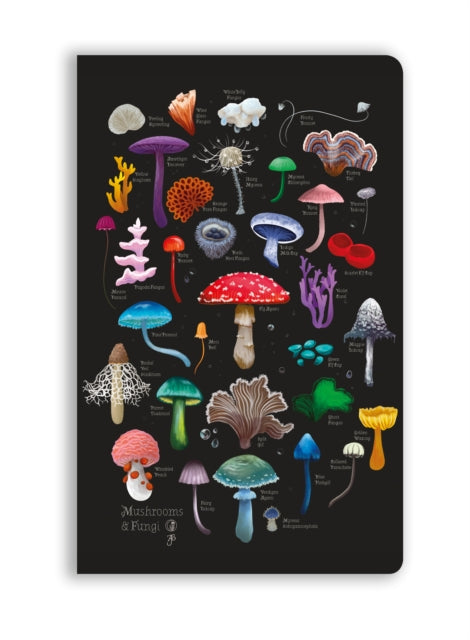 Anna Stead Mushrooms  Fungi Soft Touch Journal