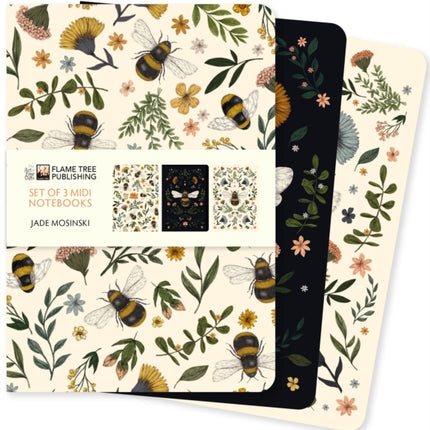 Jade Mosinski Set of 3 Midi Notebooks