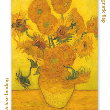 Vincent van Gogh Sunflowers Foiled Quarto Journal