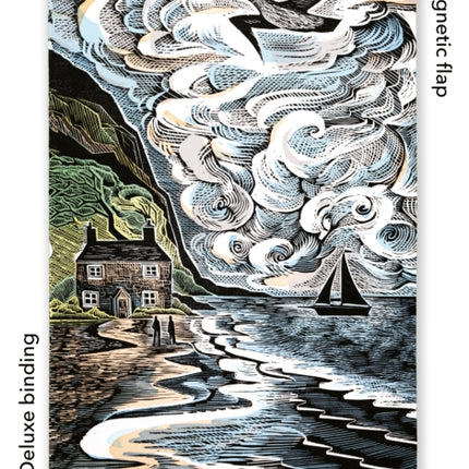 Angela Harding Curlew Cry Foiled Quarto Journal