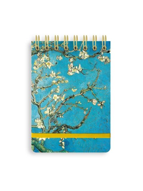 Vincent van Gogh Almond Blossom Spiral Bound Pocket Notebook