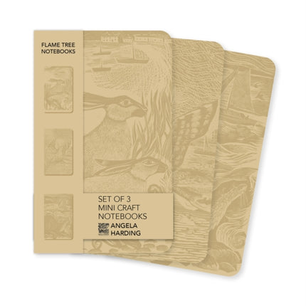 Angela Harding Set of 3 Mini Craft Notebooks