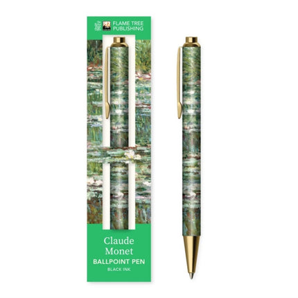 Claude Monet Bridge over a Pond of Water Lilies Boxed Decorative Ballpoint Pen