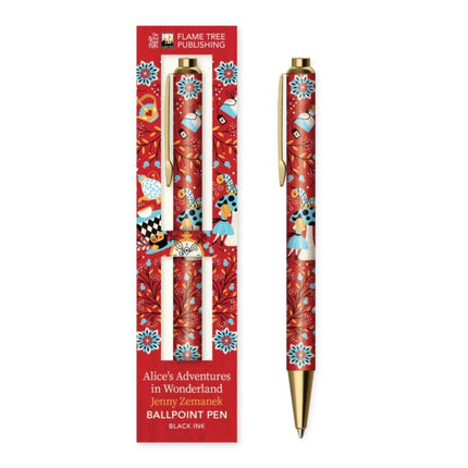 Jenny Zemanek Alices Adventures in Wonderland Boxed Decorative Ballpoint Pen