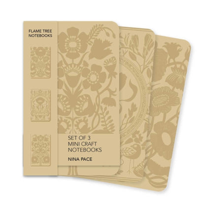 Nina Pace Set of 3 Mini Craft Notebooks