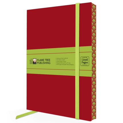 Ruby Red Artisan Paperback Notebook