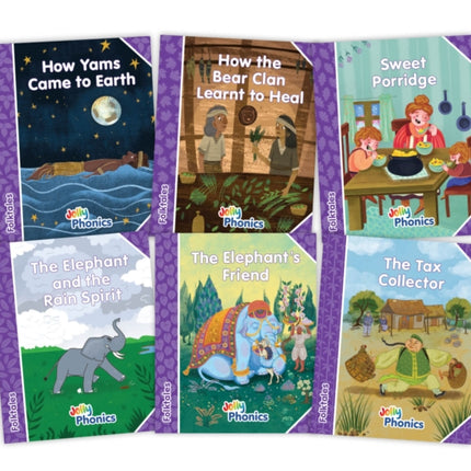 Jolly Phonics Folktales Purple Readers Level 5