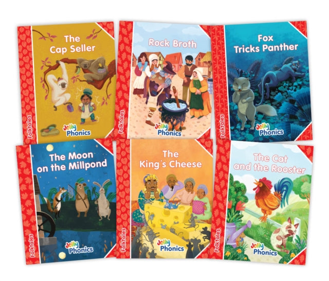 Jolly Phonics Folktales Red Readers Level 1