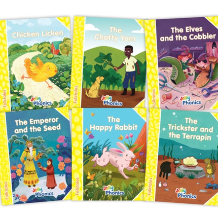 Jolly Phonics Folktales Yellow Readers Level 2
