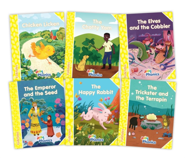 Jolly Phonics Folktales Yellow Readers Level 2