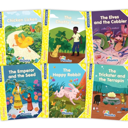 Jolly Phonics Folktales Yellow Readers Level 2