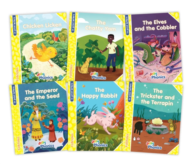 Jolly Phonics Folktales Yellow Readers Level 2