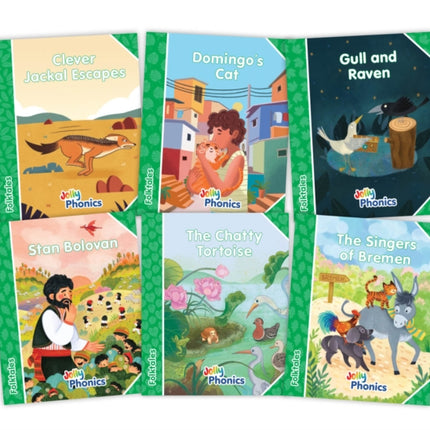 Jolly Phonics Folktales Green Readers Level 3