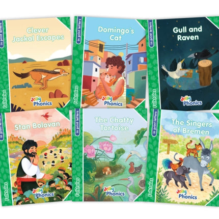 Jolly Phonics Folktales Green Readers Level 3