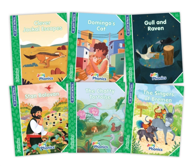 Jolly Phonics Folktales Green Readers Level 3