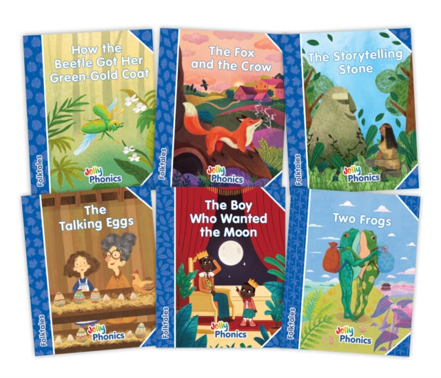 Jolly Phonics Folktales Blue Readers Level 4