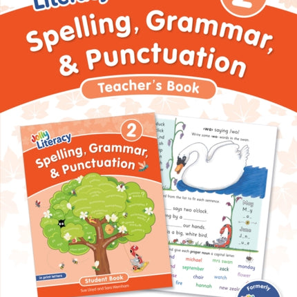Spelling Grammar  Punctuation Teachers Book 2