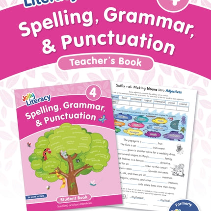 Spelling Grammar  Punctuation Teachers Book 4