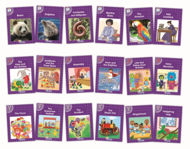 Core Purple Readers Complete Set 18 Books