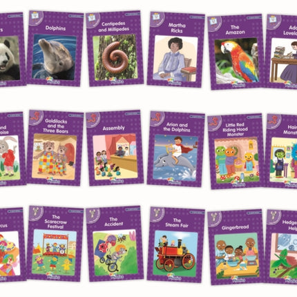 Core Purple Readers Complete Set 18 Books
