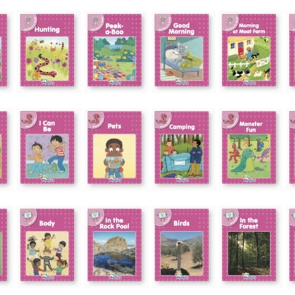 Jolly Phonics Pink Readers Complete Set