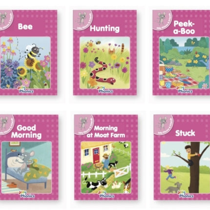 Jolly Phonics Pink Readers Inky Mouse  Friends