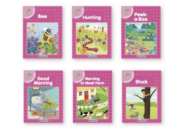 Jolly Phonics Pink Readers Inky Mouse  Friends