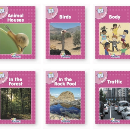 Jolly Phonics Pink Readers Nonfiction