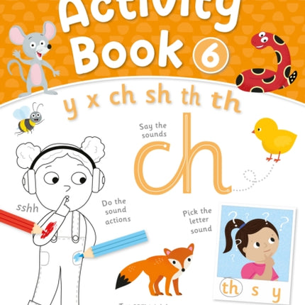 Jolly Phonics Activity Book 6