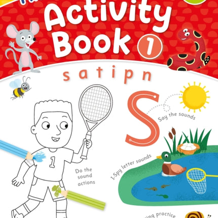 Jolly Phonics Activity Book 1