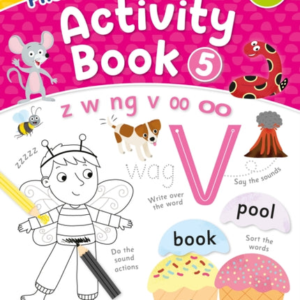 Jolly Phonics Activity Book 5