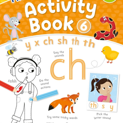 Jolly Phonics Activity Book 6