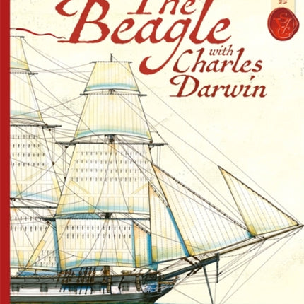 Beagle With Charles Darwin Spectacular Visual